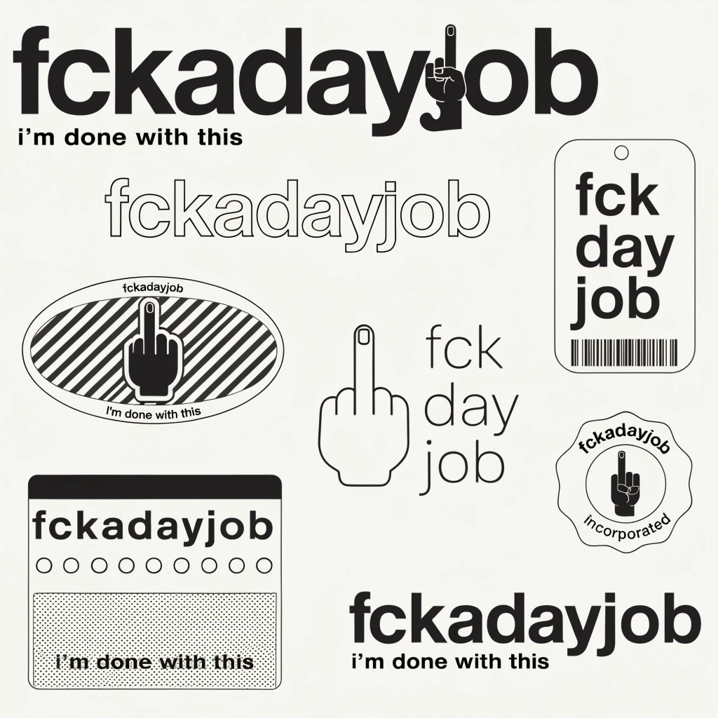 fckadayjob — design sheet vol.9