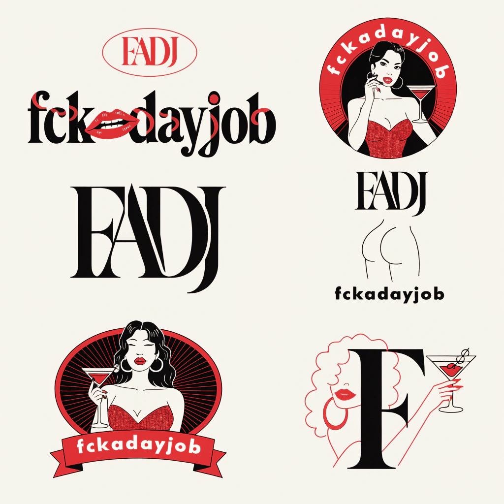 fckadayjob — logo variations vol.2