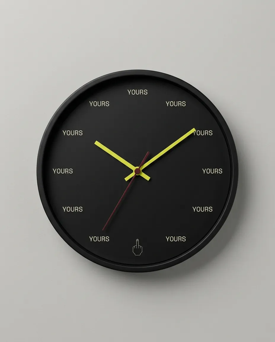 YOURS wall clock
